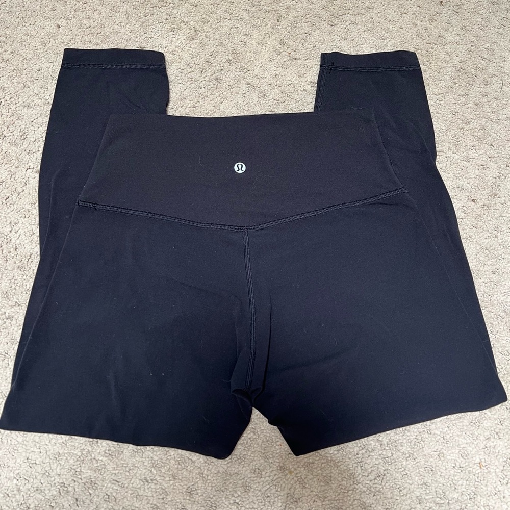 Black Lululemon leggings size 8